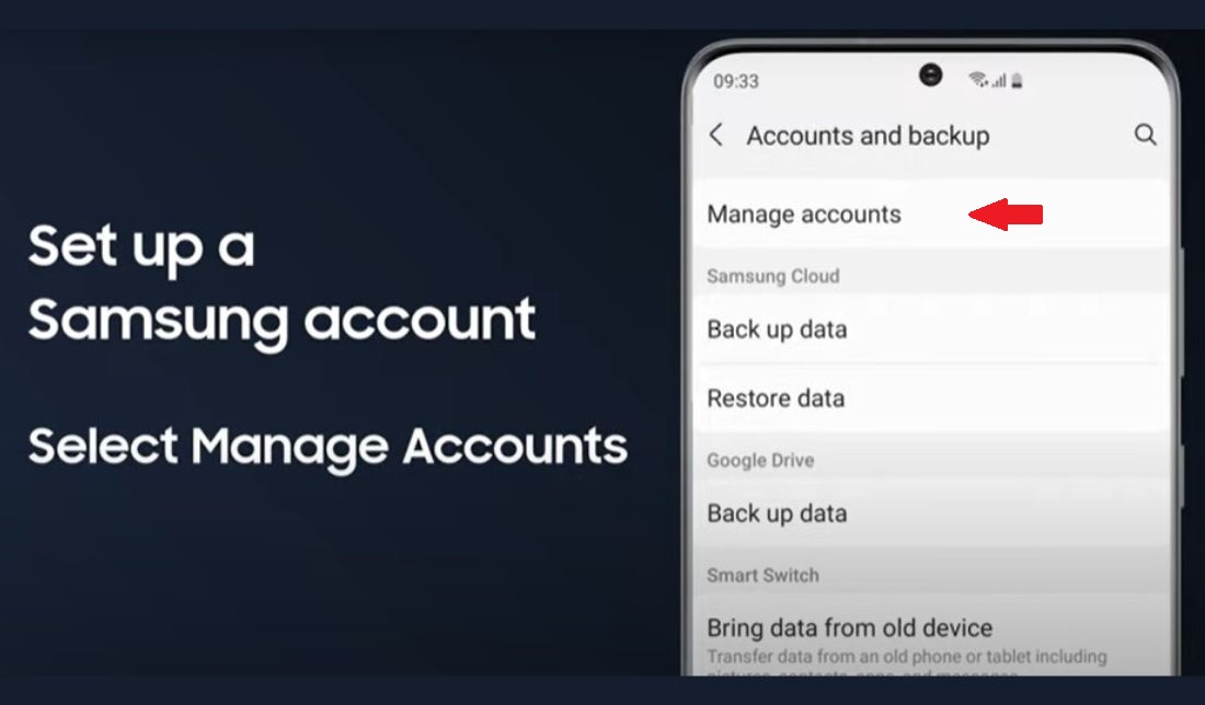 اسکرین‌شات مرحله 4 از 12 ساخت اکانت سامسونگ