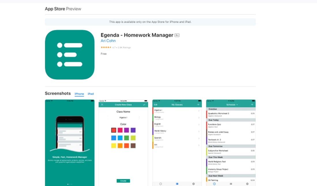 اپلیکیشن Egenda