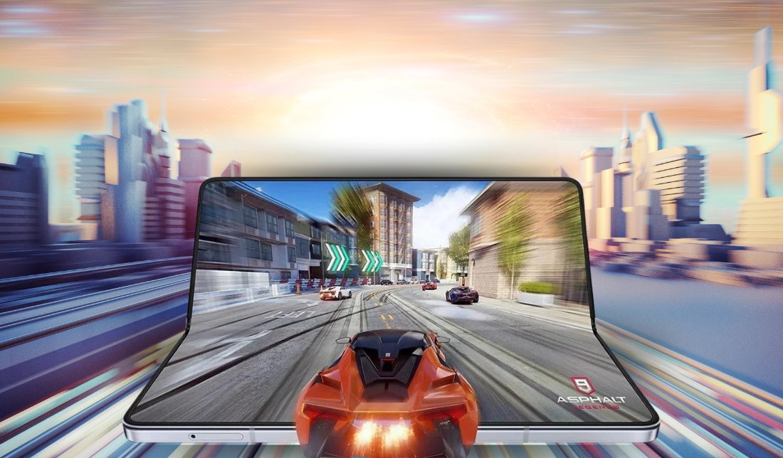 نمایش کیفیت بازی در گوشی‌های سری z فولد سامسونگ