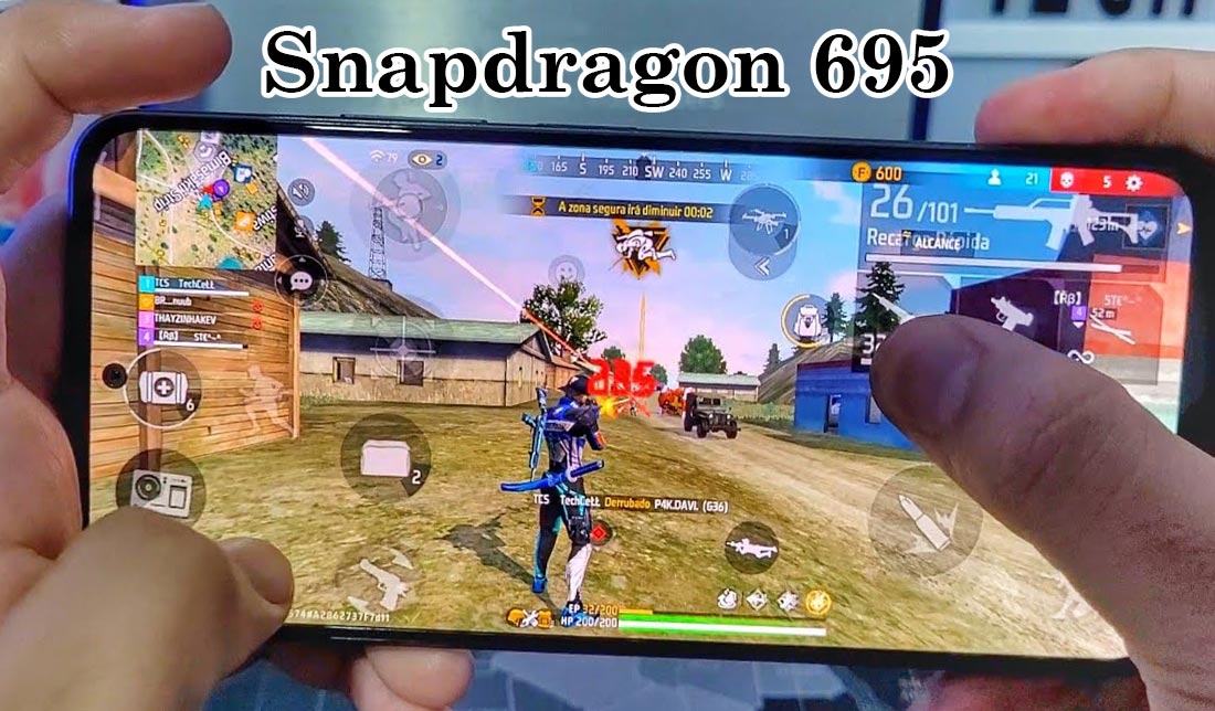 نمایش عملکرد پردازنده اسنپدراگون 695 در بازی