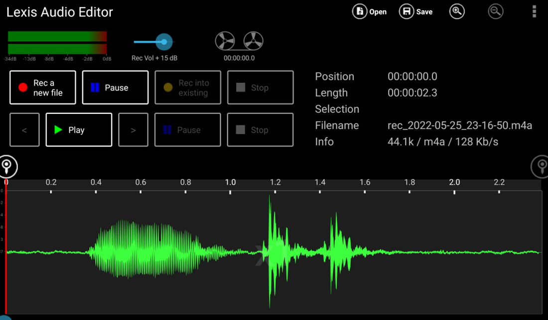 نرم افزار ادیتور صدا و ضبط  Lexis Audio Editor 