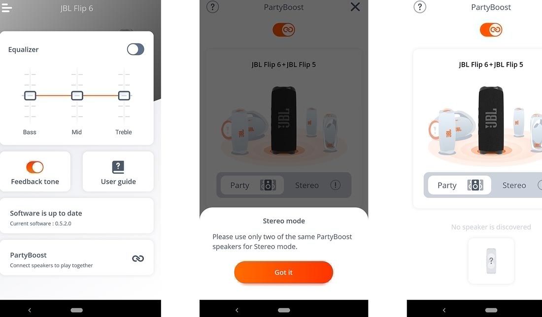 نرم افزار JBL Portable