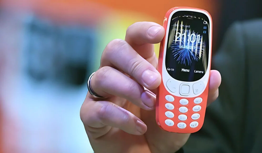 تصویری از گوشی موبایل Nokia 3310 (2017)