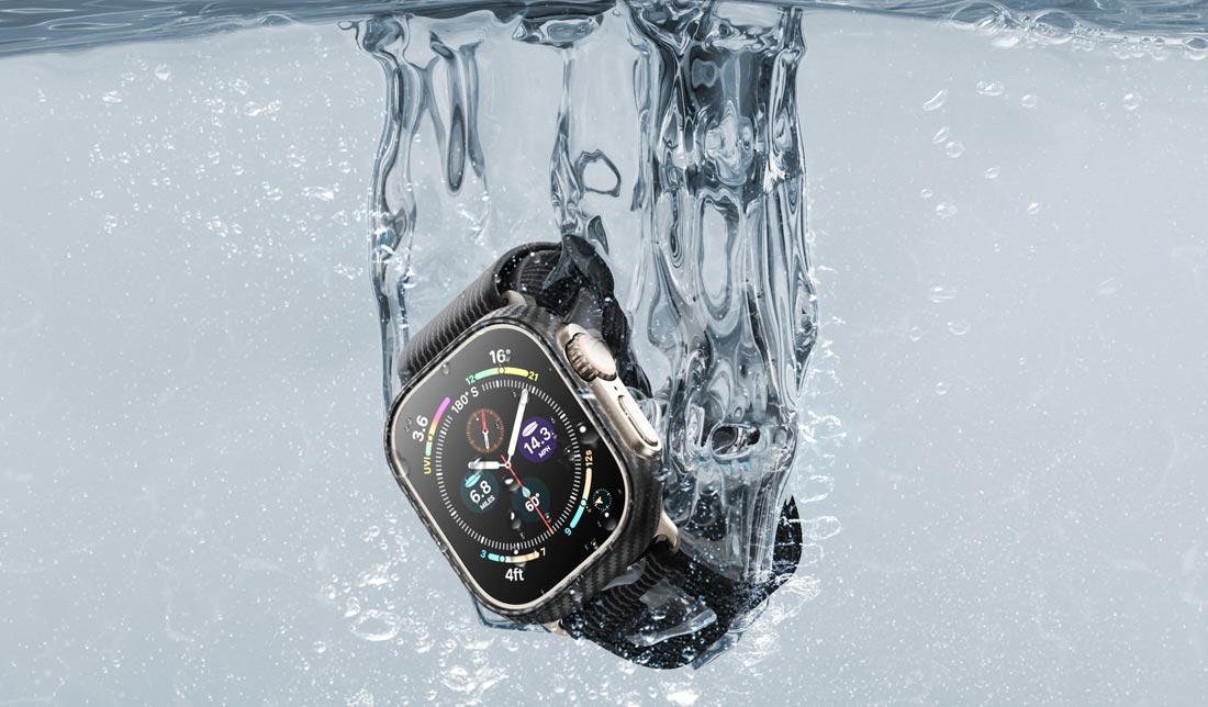 ساعت هوشمند اپل واچ داخل آب