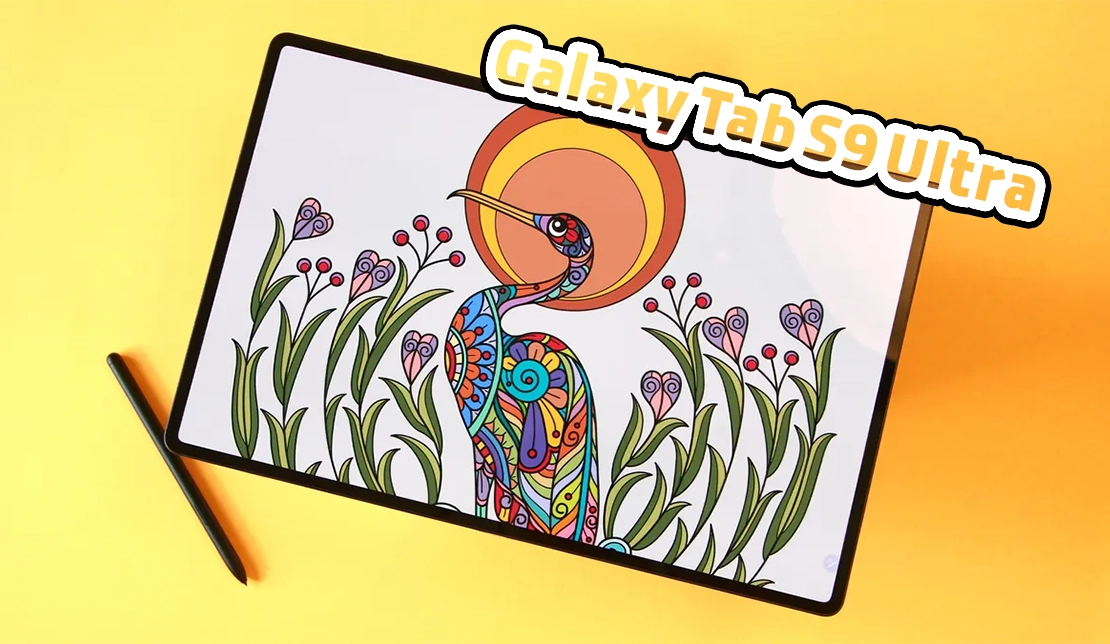 نمایش کیفیت گرافیکی تبلت گلکسی تب S9 اولترا