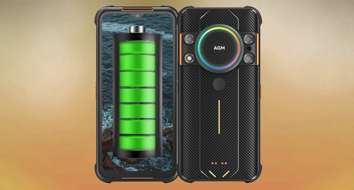 نمایش قدرت باتری یکی از گوشی‌های آگ