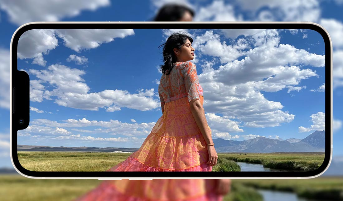 نمایش کیفیت دوربین آیفون 13 در نور روز