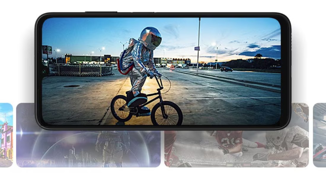 نمایش کیفیت صفحه‌نمایش گوشی سامسونگ گلکسی A05s