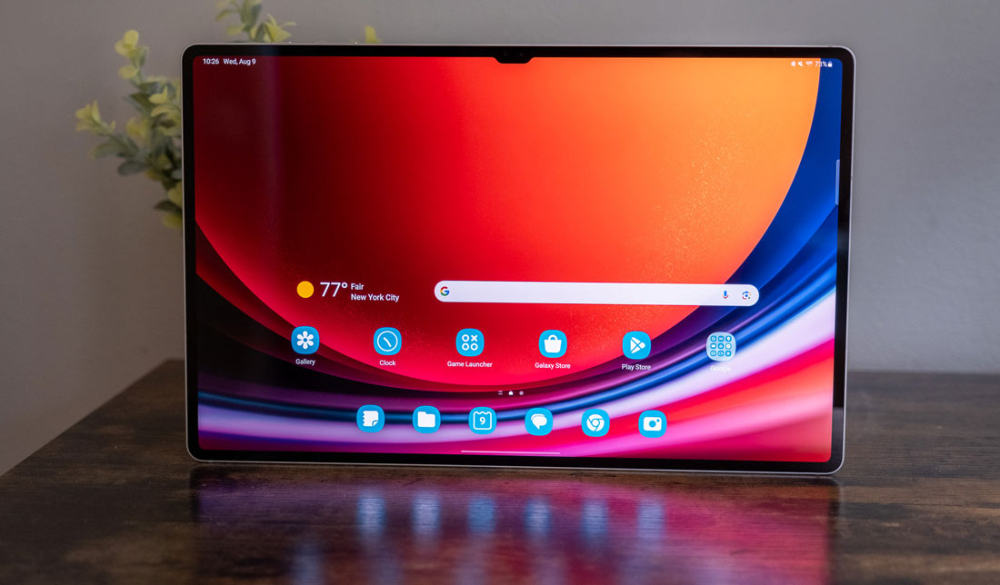 صفحه نمایش تبلت گلکسی اس 9 اولترا