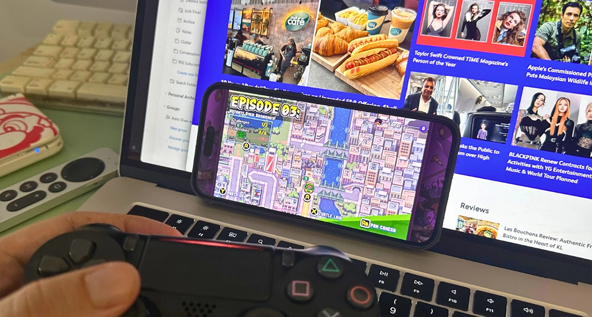 نمایش کیفیت اجرای یک بازی روی گوشی آیفون 15 پلاس