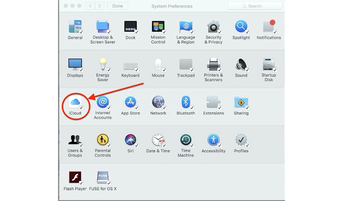 آموزش استفاده از iCloud در سیستمعامل مک
