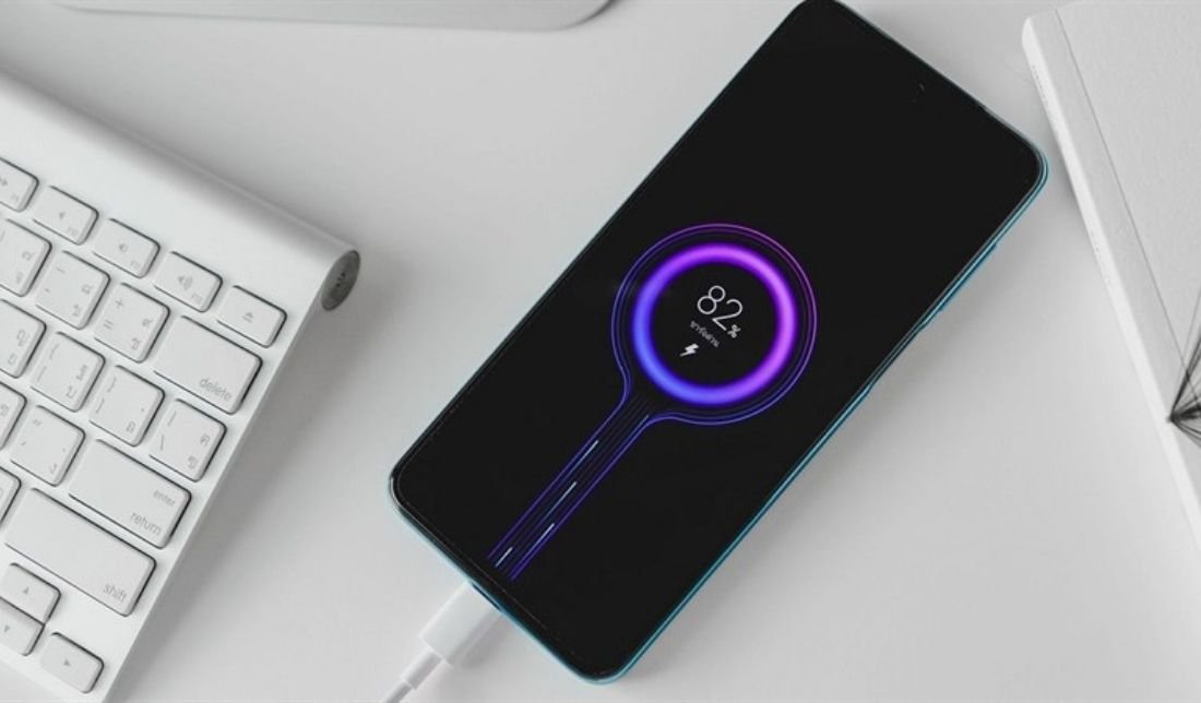 نمایشی از نحوه شارژ گوشی شیائومی ردمی k50