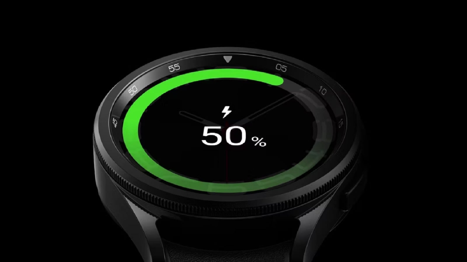 گلکسی واچ 6 در حال شارژ باتری