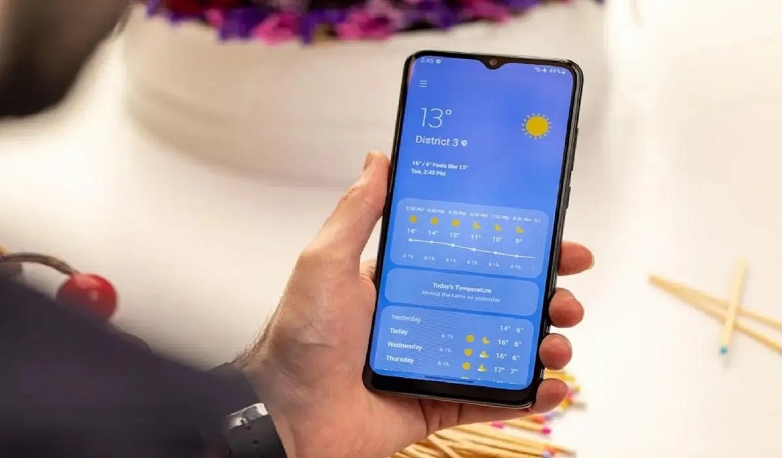تصویر نمایشگر گوشی گلکسی A04e
