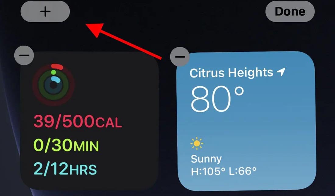 ‏حذف ویجت‌های گوشی برای جلوگیری از خالی‌شدن باتری