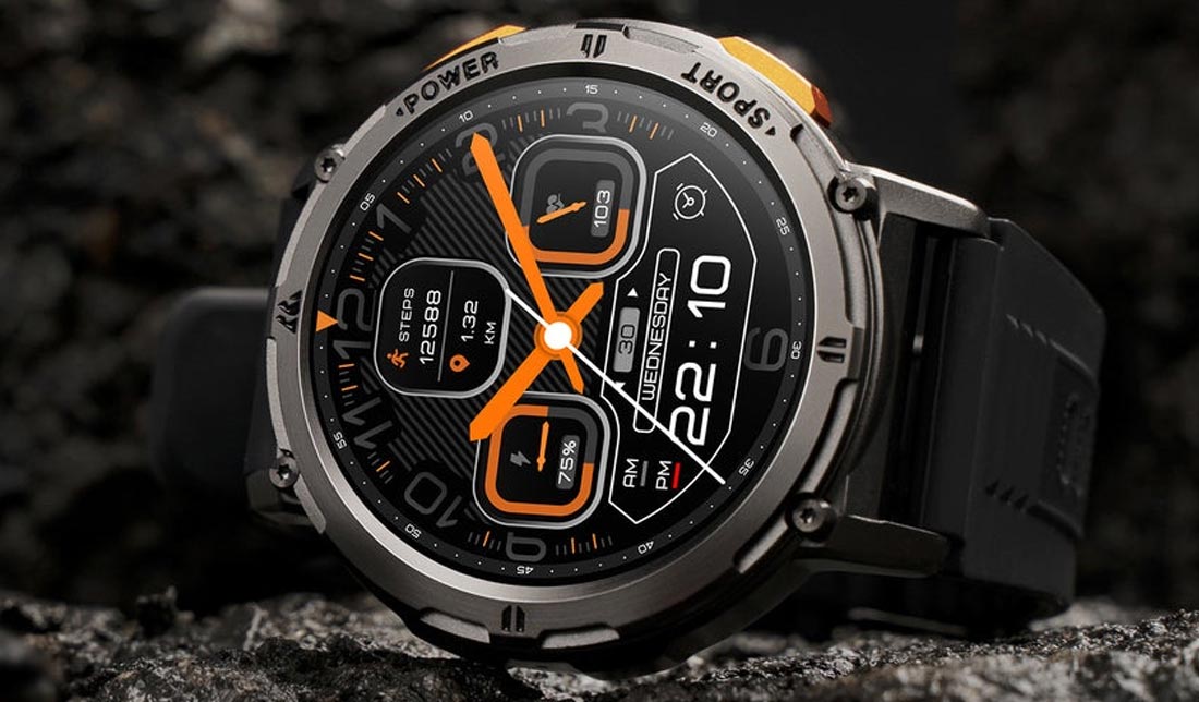 ساعت ‏Kospet Tank T2 و صفحه نمایش آن