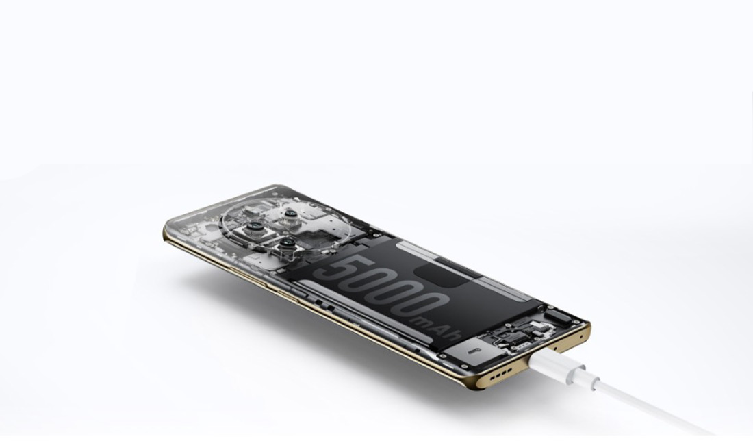 نمای داخلی گوشی ریلمی 12 پرو به همراه نمایش ظرفیت باتری