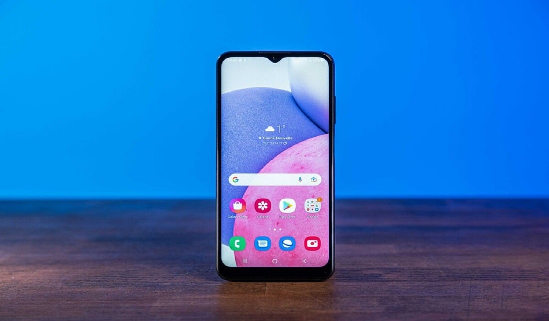 تصویر نمایشگر گوشی گلکسی A03s