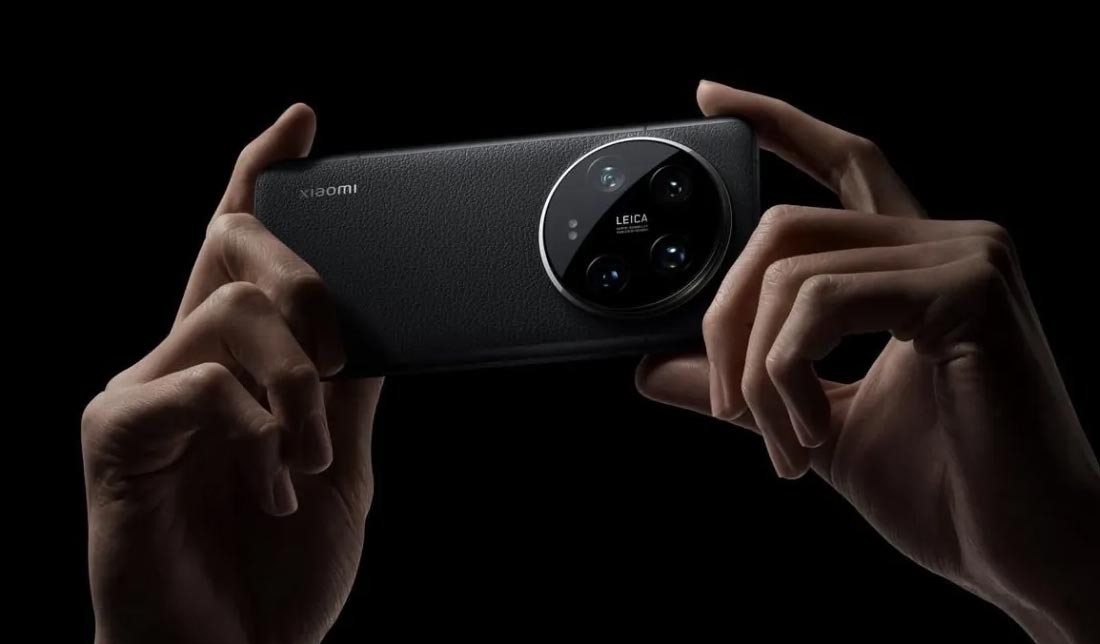 نمایی از دوربین و پنل پشتی گوشی  ‏Xiaomi 14 Ultra