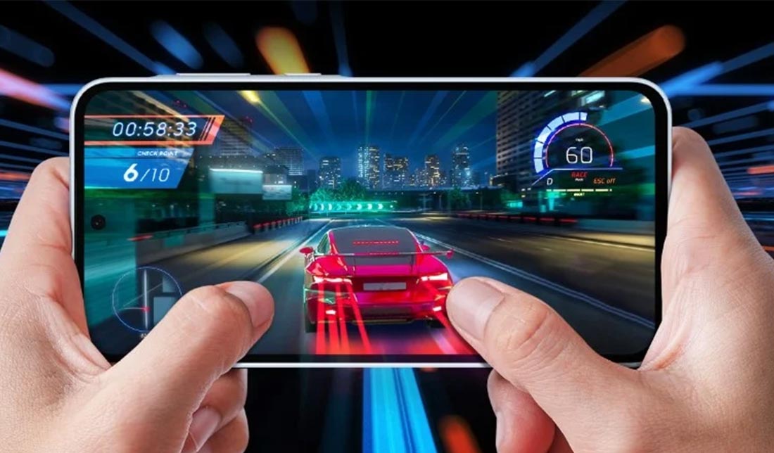 نمایش کیفیت بازی در گوشی گلکسی A35 با توجه به عملکرد پردازنده