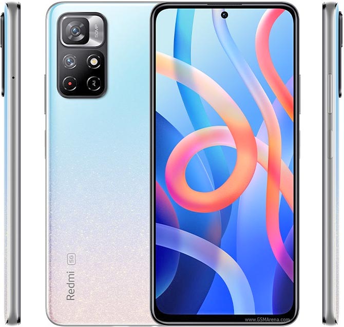 نمای پنل جلو و پنل پشتی گوشی ردمی نوت 11