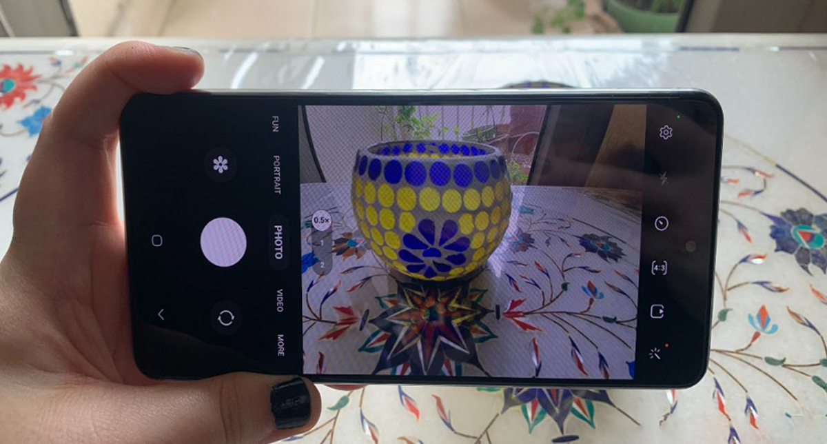 نمایش کیفیت دوربین گوشی سامسونگ گلکسی F54