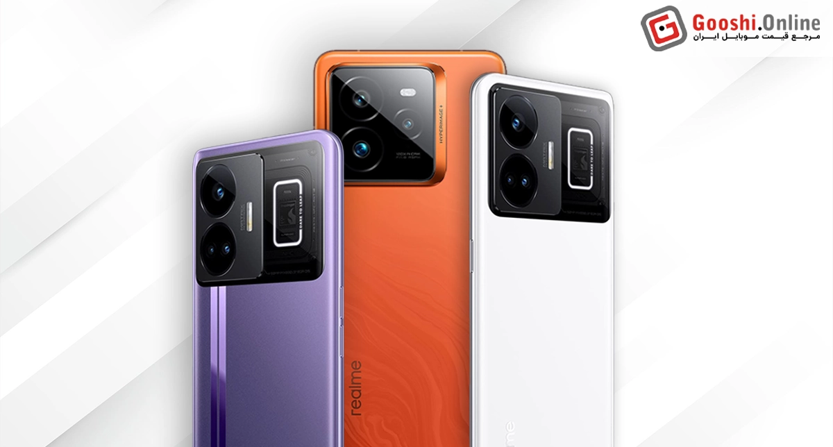 نمایش چند نسخه از گوشیهای ریلمی GT در کنارهم