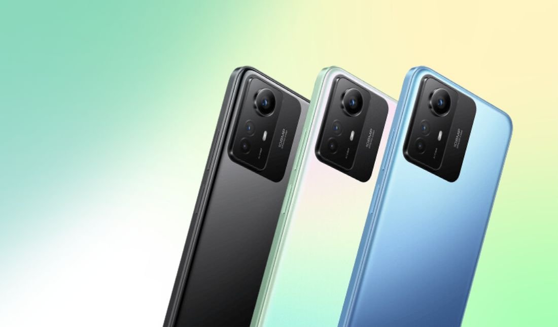 نمایش رنگبندی گوشی شیائومی ردمی نوت 12S