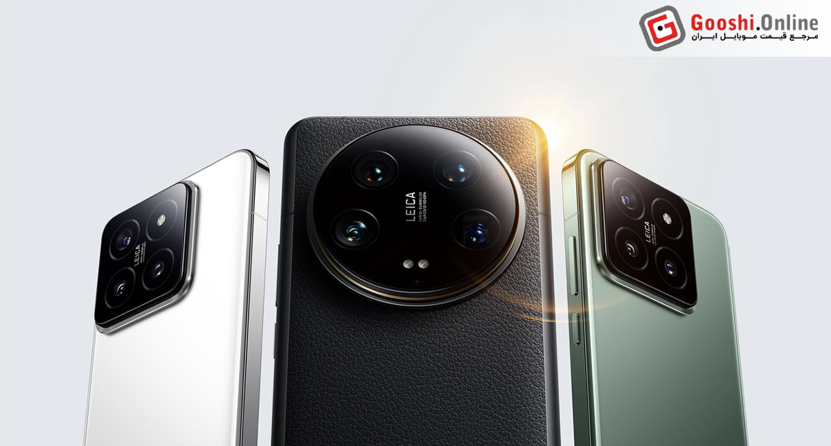 نمایش چند مدل از گوشیهای پرچمدار شیائومی سری عددی