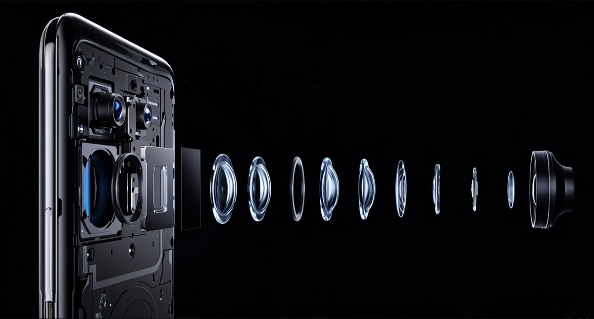 نمایش قطعات و جزئیات دوربین یکی از گوشی‌های پرچمدار شیائومی