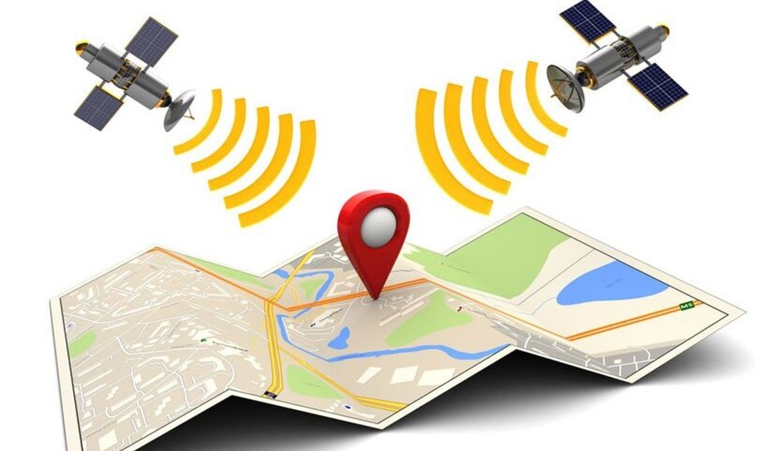 موقعیت مکانی روی نقشه و ماهواره های گیرنده