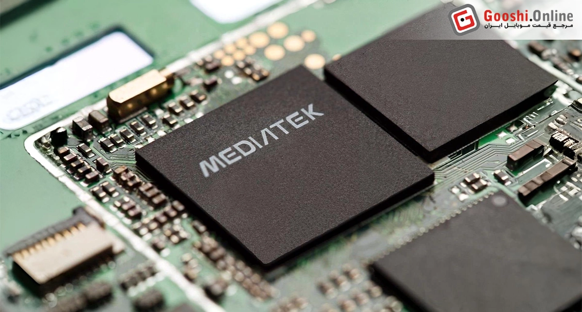 نمایش قطعه پردازنده داخل یک تبلت هوشمند