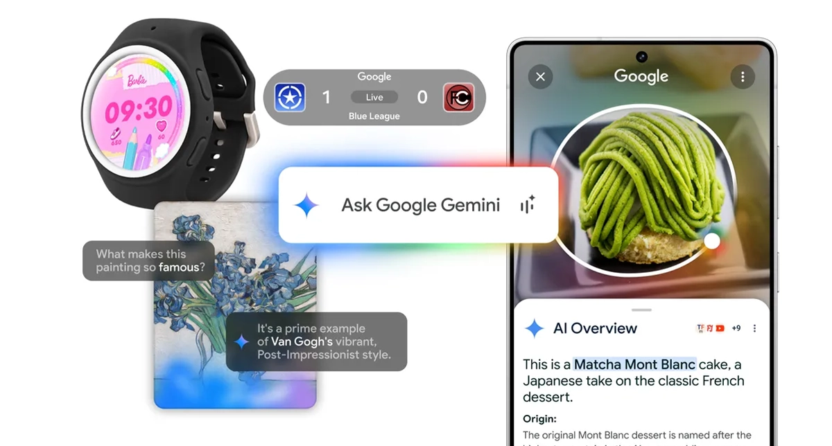 نمایش قابلیت‌های جدید گلکسی AI