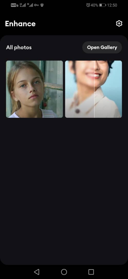 افزایش کیفیت عکس با Remini