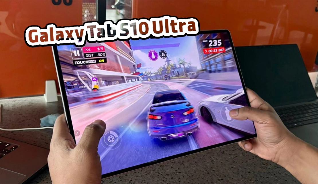 نمایش کیفیت اجرای بازی در گلکسی تب S10 اولترا