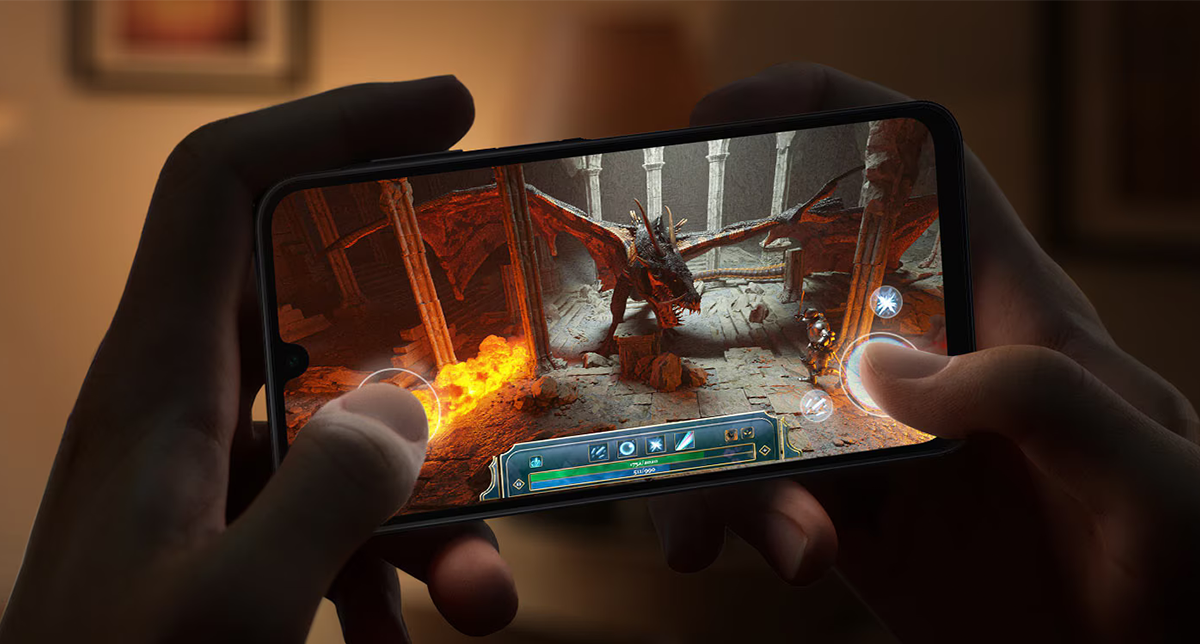 نمایش کیفیت اجرای بازی روی گوشی سامسونگ گلکسی A16