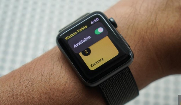 تماس با برنامه walkie talki