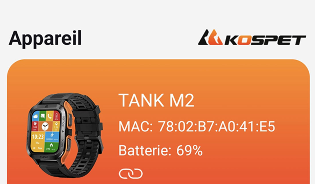 نرم‌افزار Kospet Fit