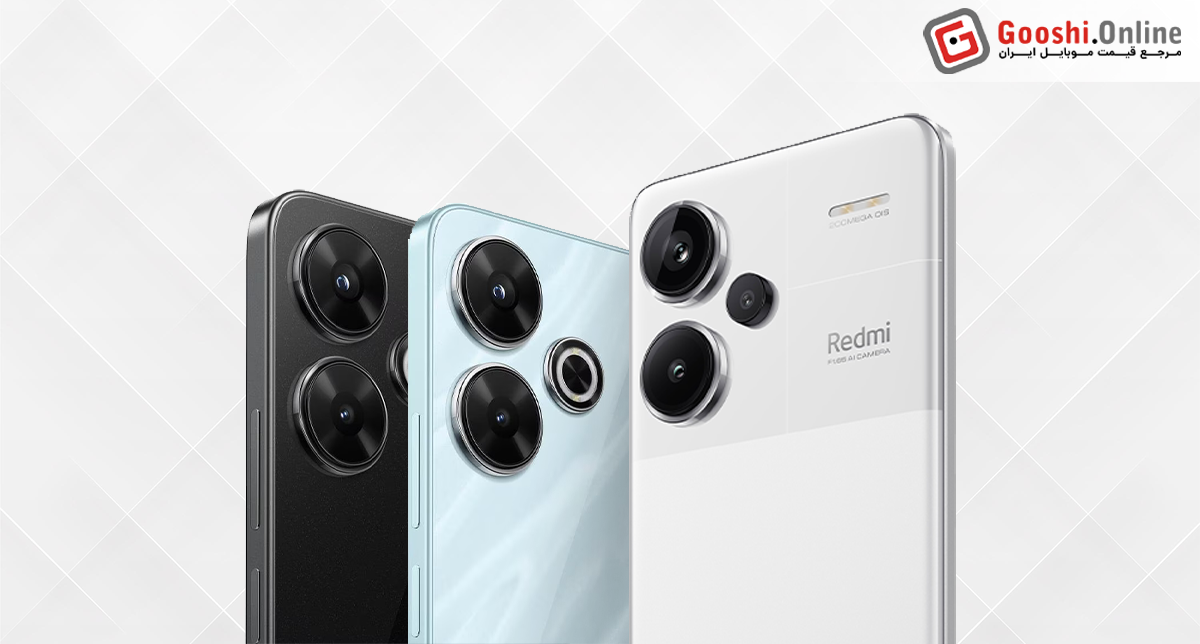 نمایش چند نمونه از گوشیهای سری ردمی و ردمی نوت شیائومی در کنار هم