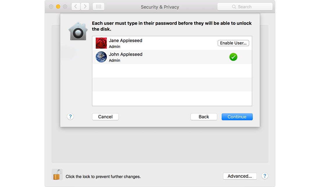 نحوه نظارت بر رمزنگاری در سیستمعامل مک