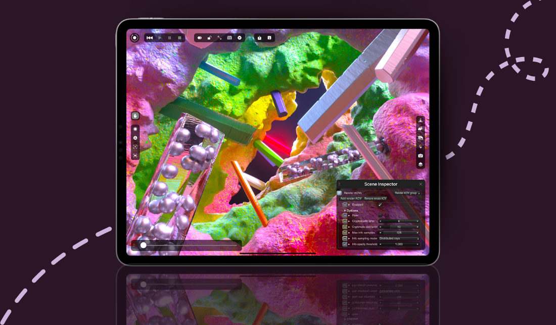 نمایش کیفیت اجرای برنامه‌های سنگین گرافیکی در آیپد پرو 11 (2022)