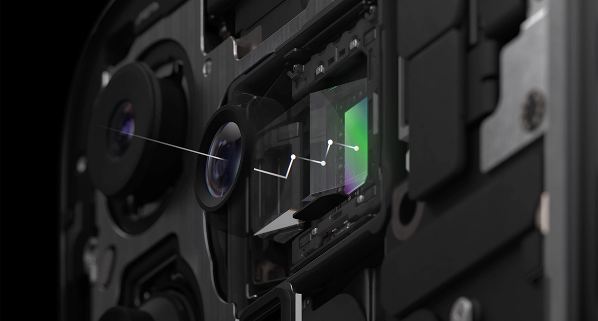 نمایش جزئیات دقیق دوربین گوشی آیفون