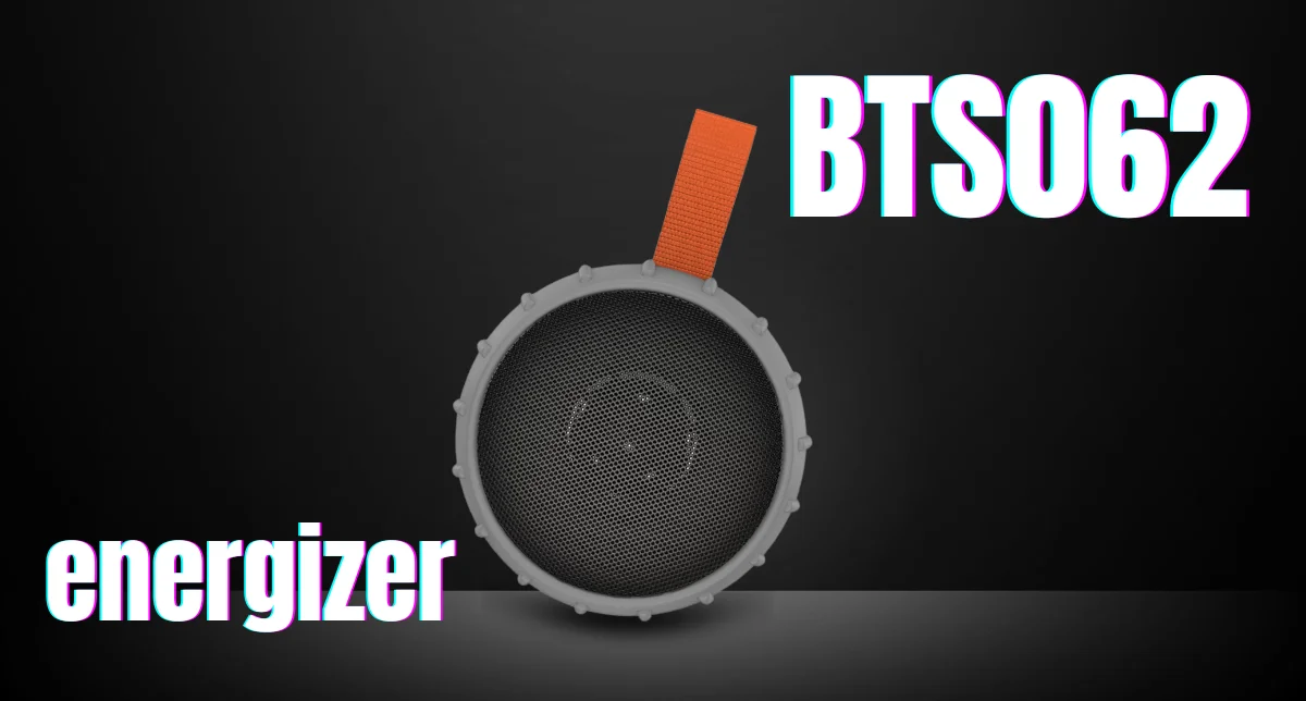 نمایش اسپیکر بلوتوثی انرجایزر BTS062 در رنگ مشکی