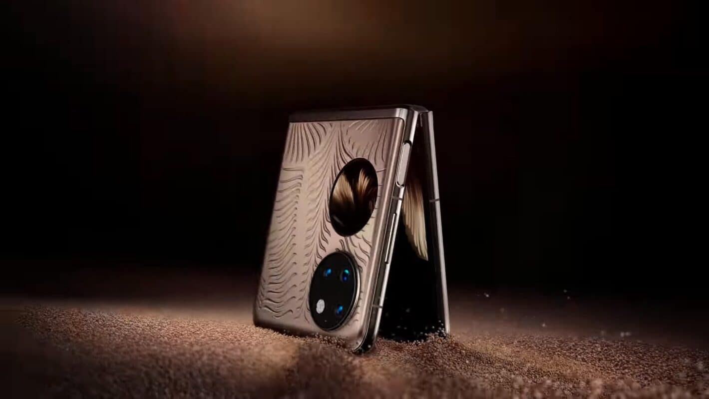 هوآوی از گوشی تاشو P50 Pocket رونمایی کرد.