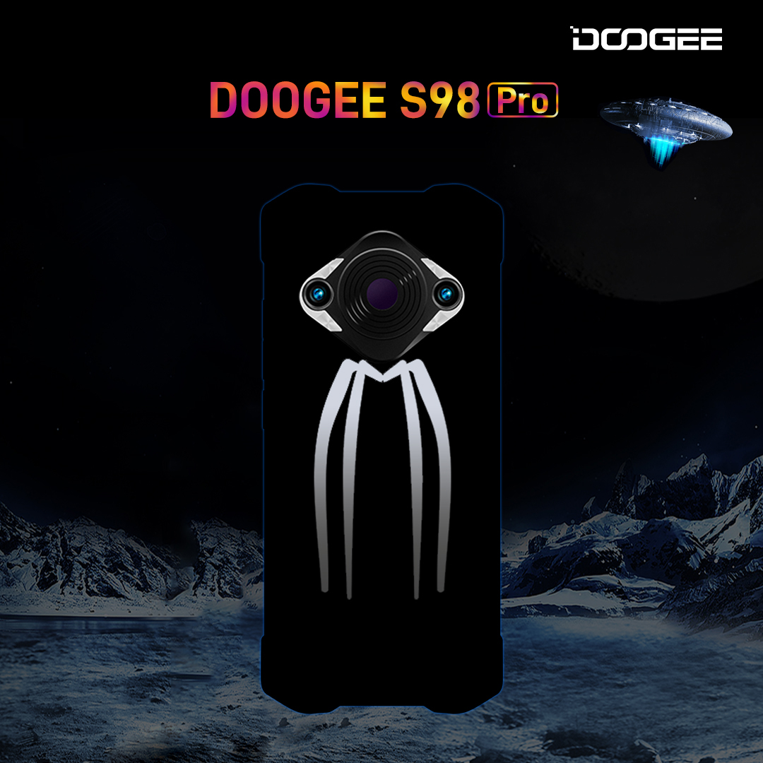 گوشی هوشمند Doogee S98 Pro فضایی در راه زمین