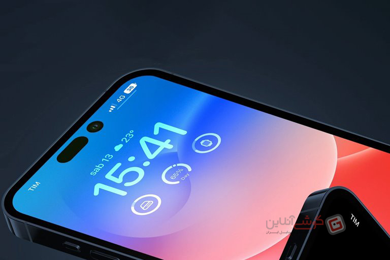 تصاویر آیفون 14 پرو با iOS 16 منتشر شد