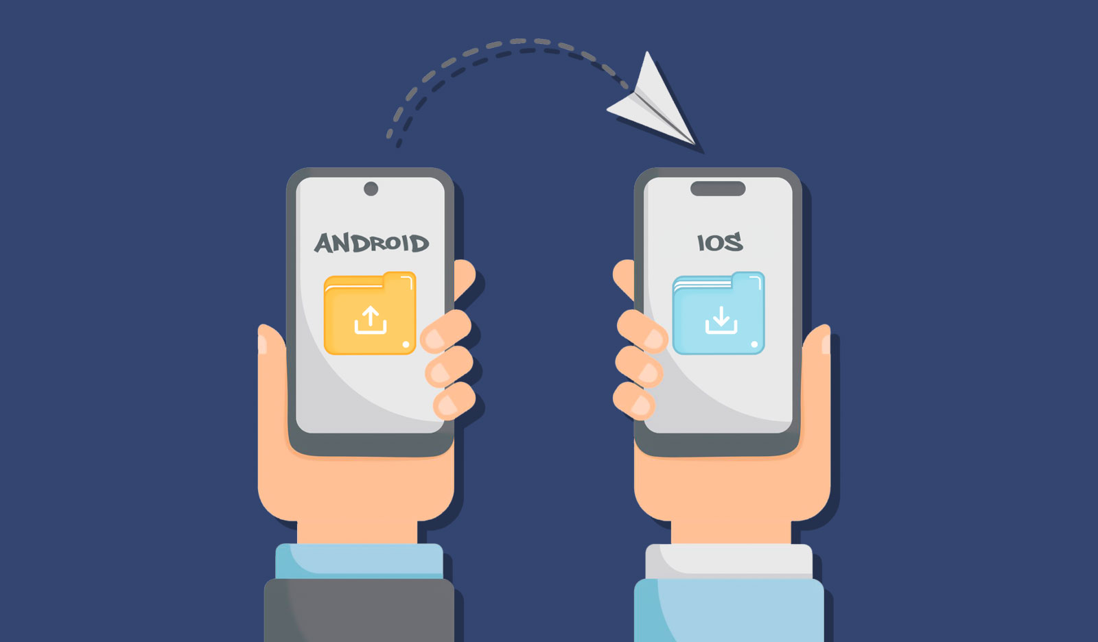 چطور اطلاعات را از اندروید به آیفون منتقل کنیم؟