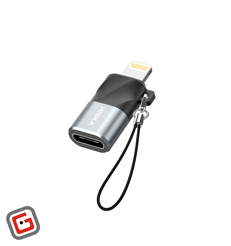 مبدل TYPE-C به LIGHTNING هیسکا مدل H7