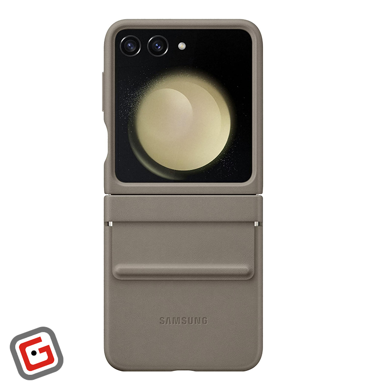 قاب چرمی اصلی گوشی گلکسی Z Flip5 سامسونگ مدل EF-VF731