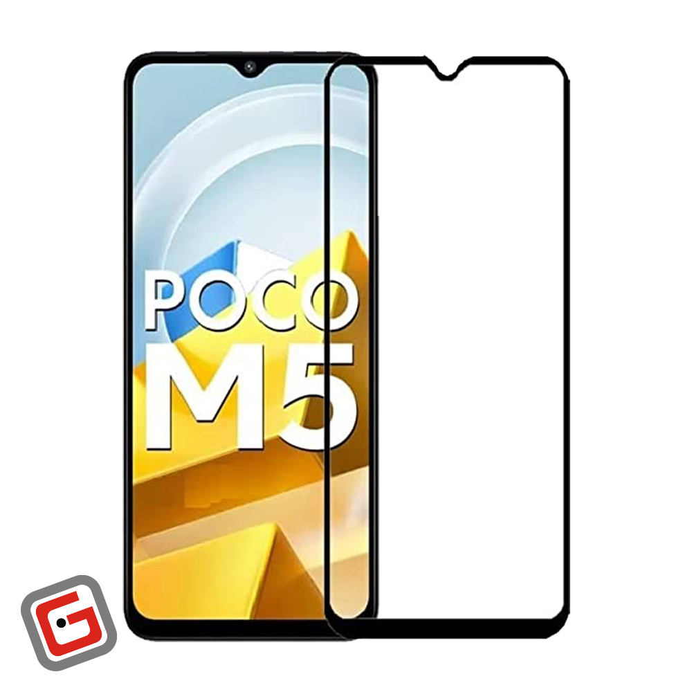 محافظ شیشه‎‎‎‎‎‎ای صفحه‎‎‎‎‎نمایش مناسب برای شیائومی Poco M5